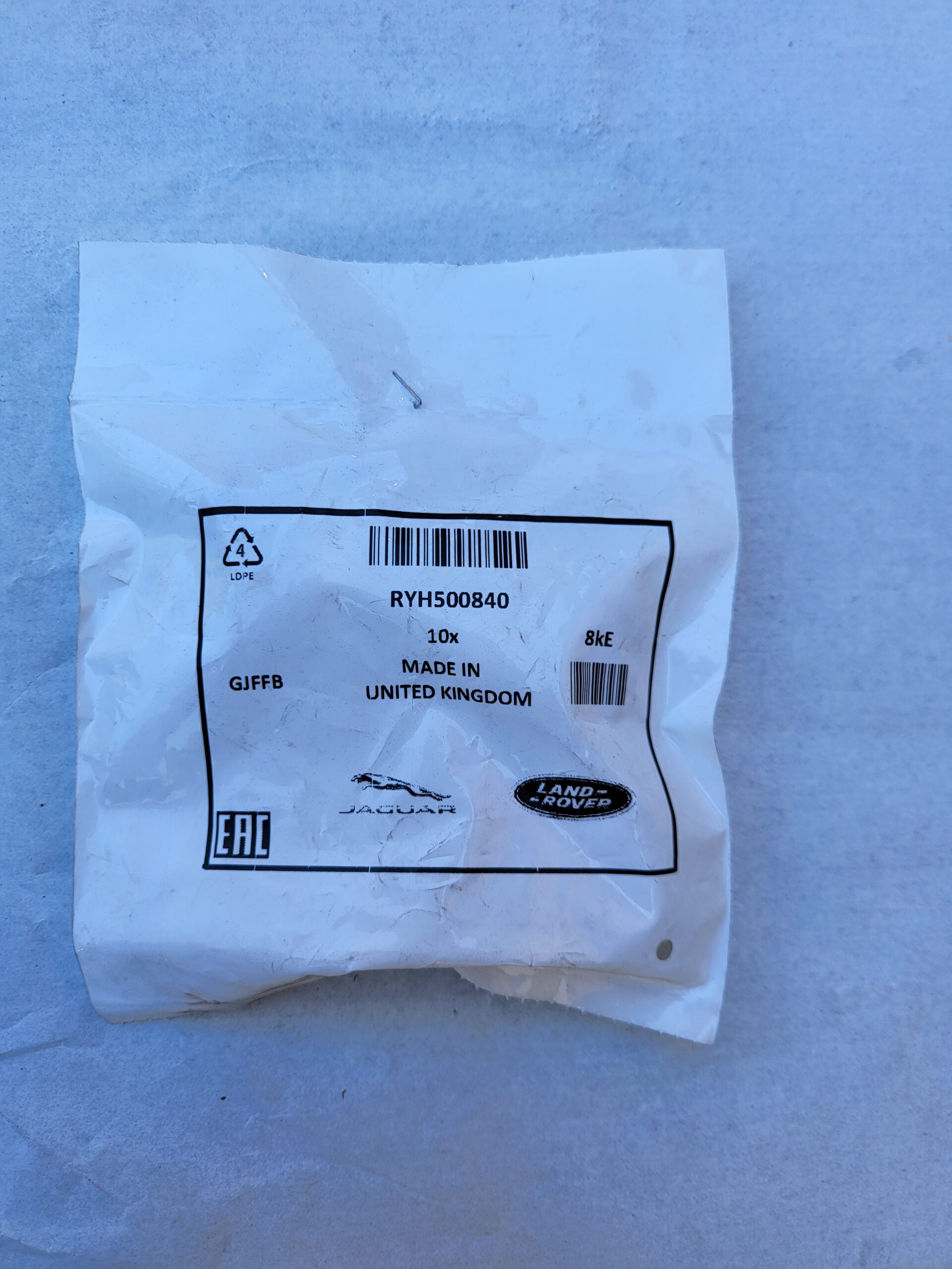kołek / spinka montażowa 10 szt. RYH500840 - obrazek 3