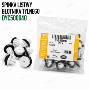 Spinka listwy błotnika tylnego DYC500040