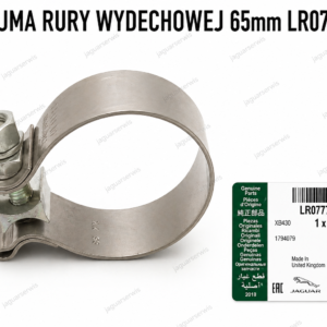 Oryginalna obejma rury wydechowej 65 mm – LR077700 Range Rover 2.0 benzyna
