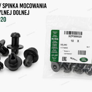 uchwyt / spinka mocowania lampy tylnej dolnej XPZ500020