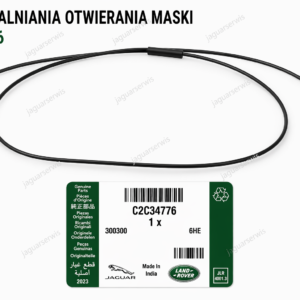 linka otwierania maski Jaguar C2C34776
