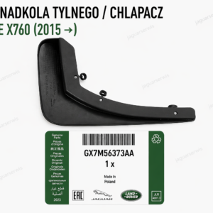 Oryginalna osłona nadkola tylnego / chlapacz Jaguar – GX7M56373AA
