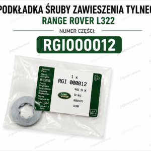 Podkładka śruby zawieszenia tylnego Range Rover L322 – RGI000012 – nowa oryginalna