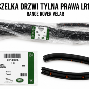 Oryginalna uszczelka drzwi tylna prawa LR136826 Range Rover Velar