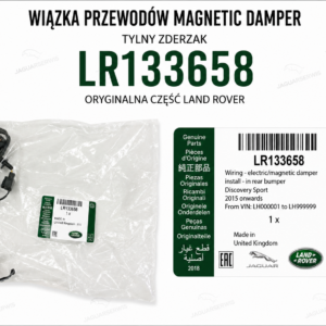 Wiązka przewodów Magnetic Damper LR133658 – tylny zderzak Discovery Sport