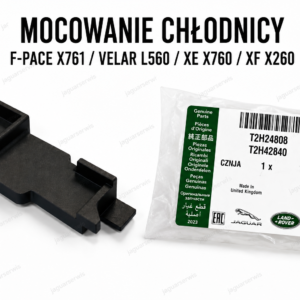 Mocowanie chłodnicy Jaguar / Land Rover T2H24808 / T2H42840 – nowe, oryginal