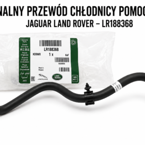 Oryginalny przewód chłodnicy pomocniczej Jaguar Land Rover – LR188368