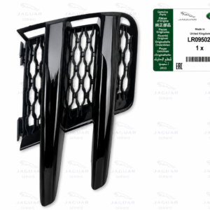 Oryginalna Kratka Zaślepka Lewa Zderzaka Range Rover Velar L560 Dynamic Steel Black LR095020 OE